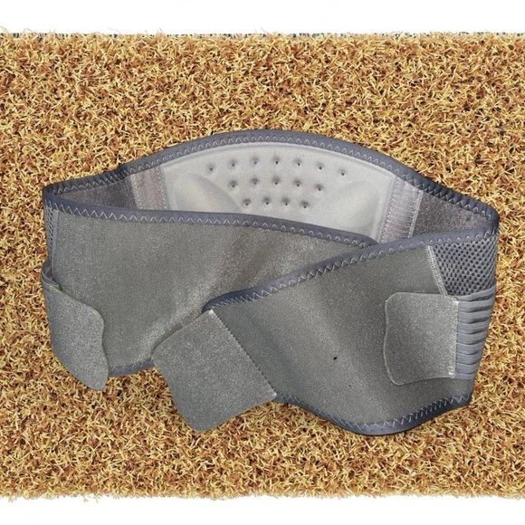 Gray Mesh Waist Support Belt - Picture 2 of 3